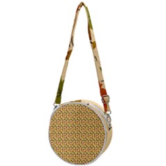 Autumn Leaves Crossbody Circle Bag by DithersDesigns