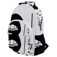 Speak Your Truth Rounded Multi Pocket Backpack by 20SpeakYourTruth20