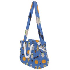 Halloween Rope Handles Shoulder Strap Bag by Sobalvarro
