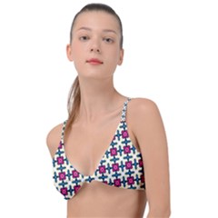 Geometric Knot Up Bikini Top by SychEva