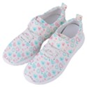 Pink Blue Love Women s Velcro Strap Shoes View2