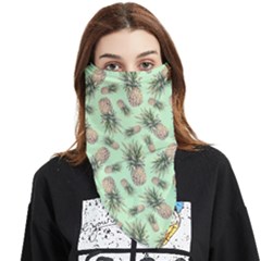 Pineapples Face Covering Bandana (triangle) by goljakoff