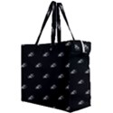 Formula One Black And White Graphic Pattern Canvas Travel Bag View2