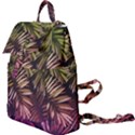 Purple leaves Buckle Everyday Backpack View1