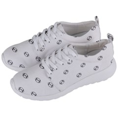 American Football Ball Motif Print Pattern Men s Lightweight Sports Shoes by dflcprintsclothing
