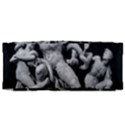Laocoon Sculpture Over Black Canvas Travel Bag View4