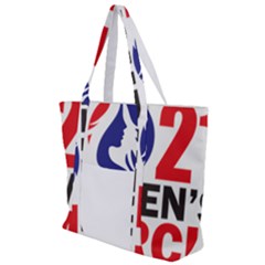 Womens March Zip Up Canvas Bag by happinesshack