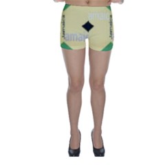 Jamaica, Jamaica  Skinny Shorts by Janetaudreywilson
