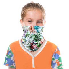 Tropical Flamingo Face Covering Bandana (kids) by goljakoff