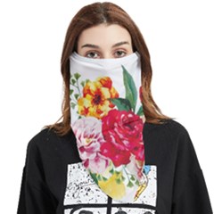 Garden Flowers Face Covering Bandana (triangle) by goljakoff