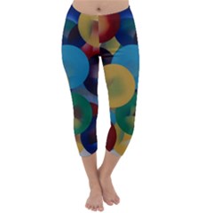 Kaleidoscope Capri Winter Leggings  by WILLBIRDWELL