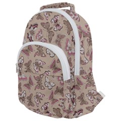 Butterflies Rounded Multi Pocket Backpack by goljakoff