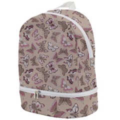 Butterflies Zip Bottom Backpack by goljakoff