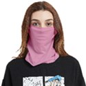 Amaranth Pink & Black - Face Covering Bandana (Two Sides) View1