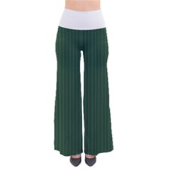 Eden Green & White - So Vintage Palazzo Pants by FashionLane