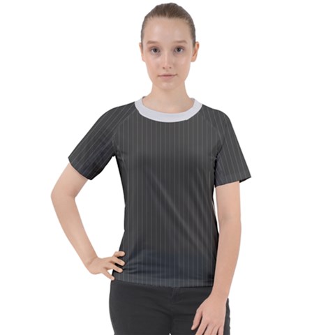 Beluga Grey & White - Women s Sport Raglan Tee by FashionLane