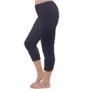 Onyx Black & White - Capri Winter Leggings  View2