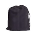 Onyx Black & White - Drawstring Pouch (XL) View1
