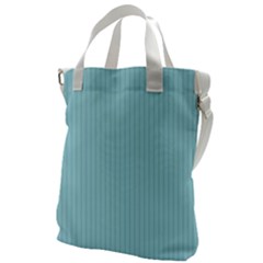 Blizzard Blue & Black - Canvas Messenger Bag by FashionLane