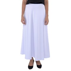 Brilliant White & Black - Flared Maxi Skirt by FashionLane