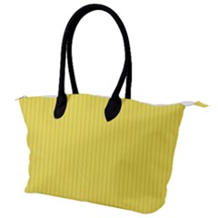 Maize Yellow & Black - Canvas Shoulder Bag by FashionLane