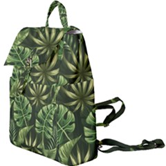 Green Leaves Buckle Everyday Backpack by goljakoff
