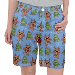 Gingerbread Krampus Pocket Shorts by Valentinaart