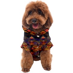 Fractal Flower Dog Coat by Sparkle