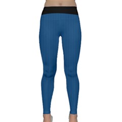 Classic Blue - Classic Yoga Leggings by FashionLane