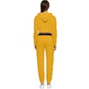 Chinese Yellow - Cropped Zip Up Lounge Set View2