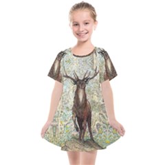 King Of The Forest - By Larenard Kids  Smock Dress by LaRenard