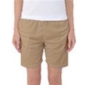 Wood Brown - Women s Basketball Shorts View1