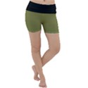 Woodbine Green - Lightweight Velour Yoga Shorts View1