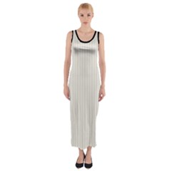 Alabaster - Fitted Maxi Dress by FashionLane