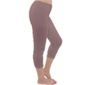 Burnished Brown - Capri Winter Leggings  View3