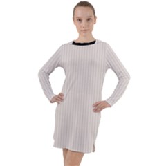 Gardenia - Long Sleeve Hoodie Dress by FashionLane