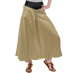 Rich Gold - Satin Palazzo Pants by FashionLane