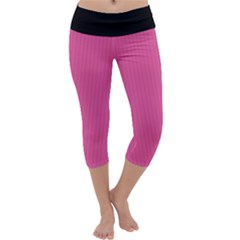 Just Pink - Capri Yoga Leggings by FashionLane