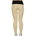 Pale Orange - Lightweight Velour Classic Yoga Leggings View2
