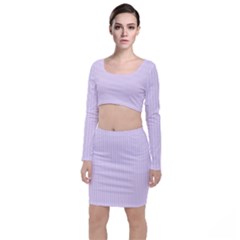 Pale Purple - Top And Skirt Sets by FashionLane