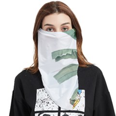 Palm Leaves Face Covering Bandana (triangle) by goljakoff