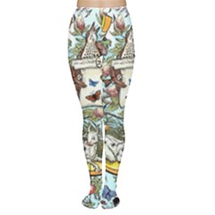 The Illustrated Alphabet - L - By Larenard Tights by LaRenard