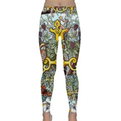 The Illustrated Alphabet - H - By Larenard Classic Yoga Leggings by LaRenard