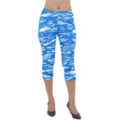 Gc (70) Lightweight Velour Capri Leggings  by GiancarloCesari