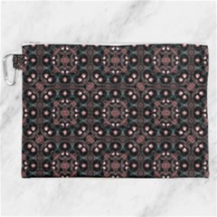 Dark Seamless Gemoetric Print Mosaic Canvas Cosmetic Bag (xxl) by dflcprintsclothing