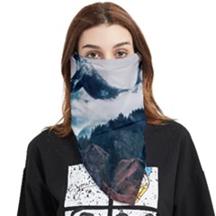 Dream Whale Face Covering Bandana (triangle) by goljakoff