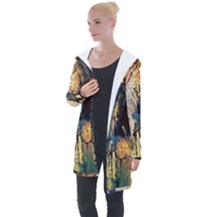 Elephant Mandala Longline Hooded Cardigan by goljakoff