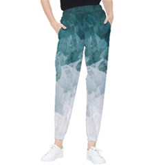 Blue Waves Tapered Pants by goljakoff