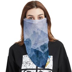 Blue Mountain Face Covering Bandana (triangle) by goljakoff