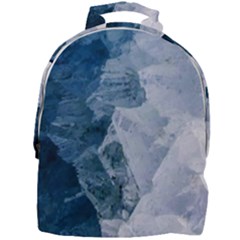 Blue Waves Mini Full Print Backpack by goljakoff